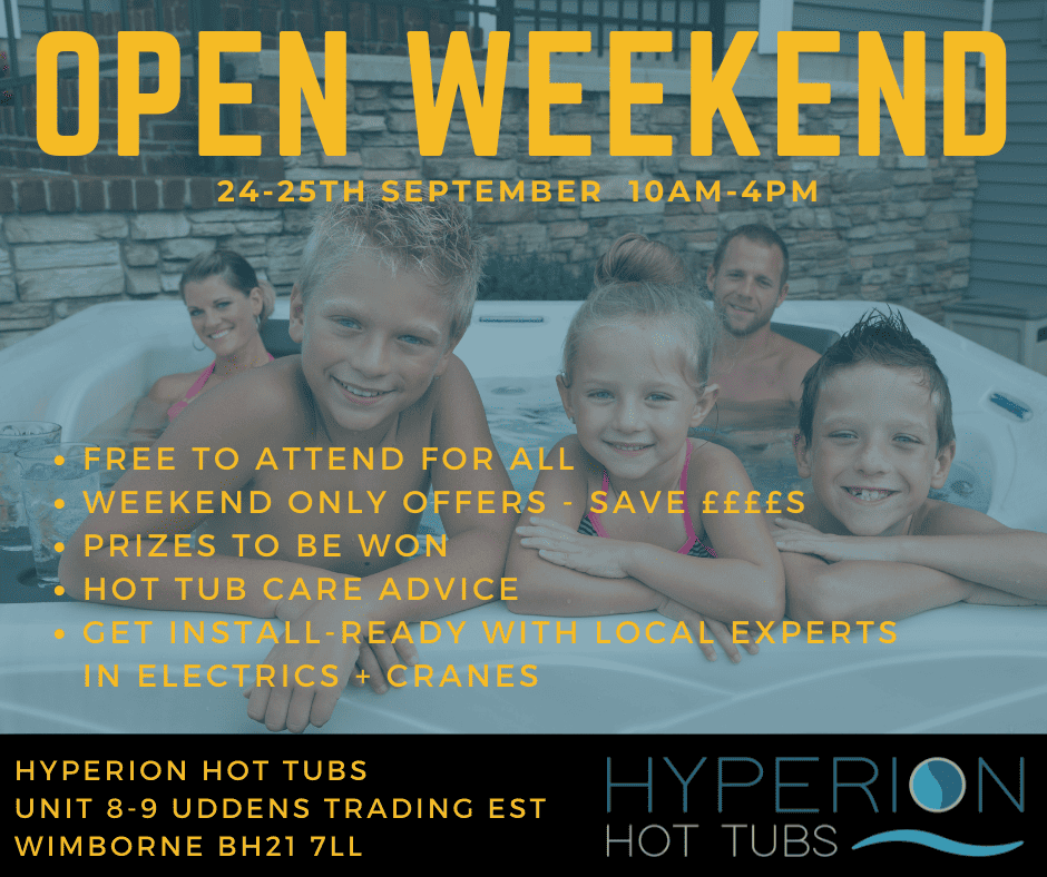 Hot tub open weekend dose