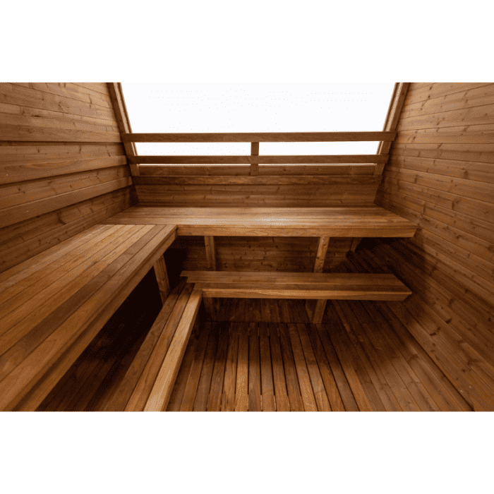 Hekla Cube 210 sauna inside view