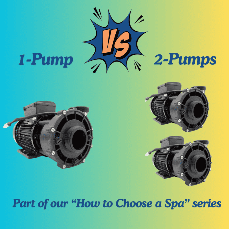 1 pump v's 2 pump hot tubs