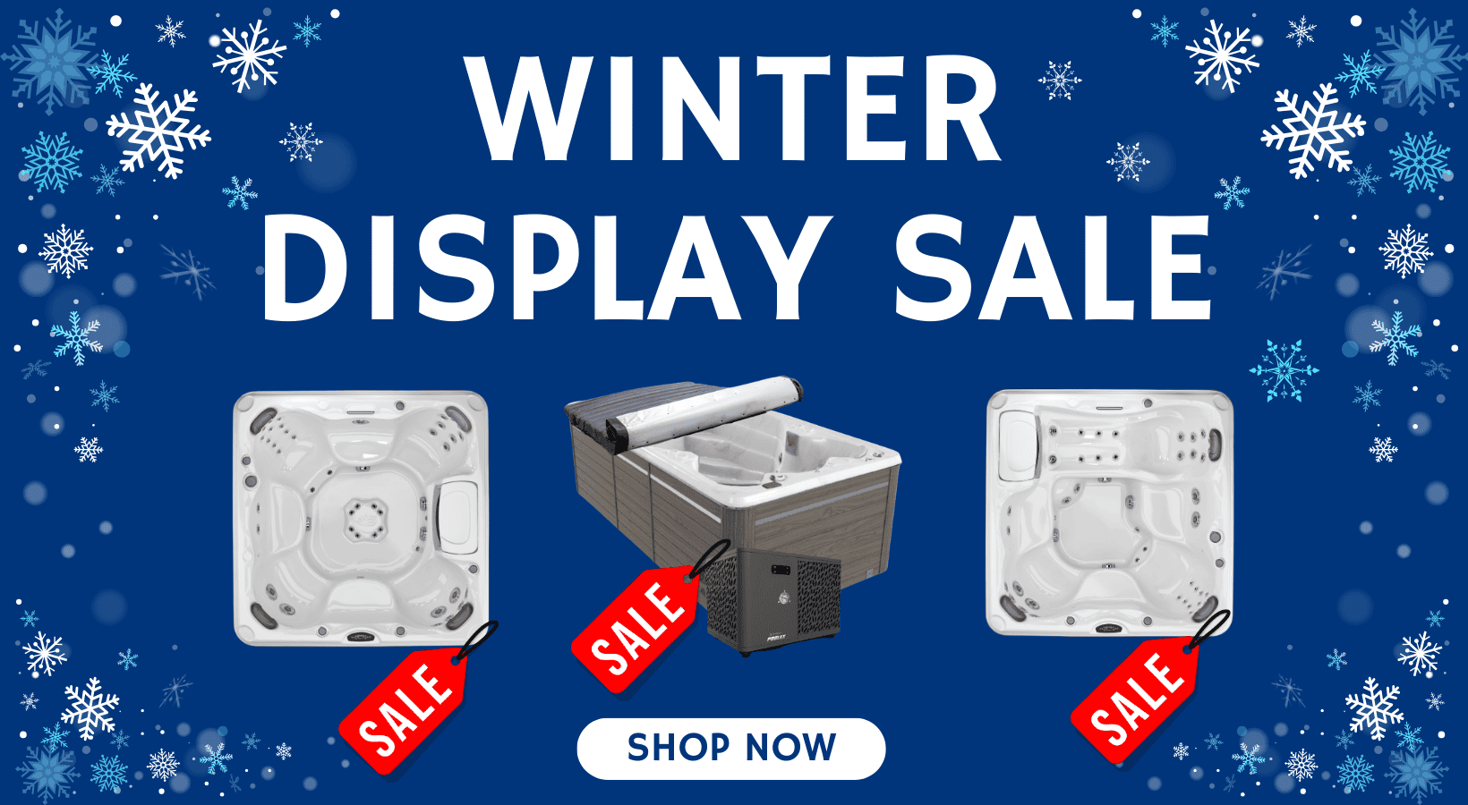 Winter hot tub sale in Bournemouth, Poole & Wimborne.
