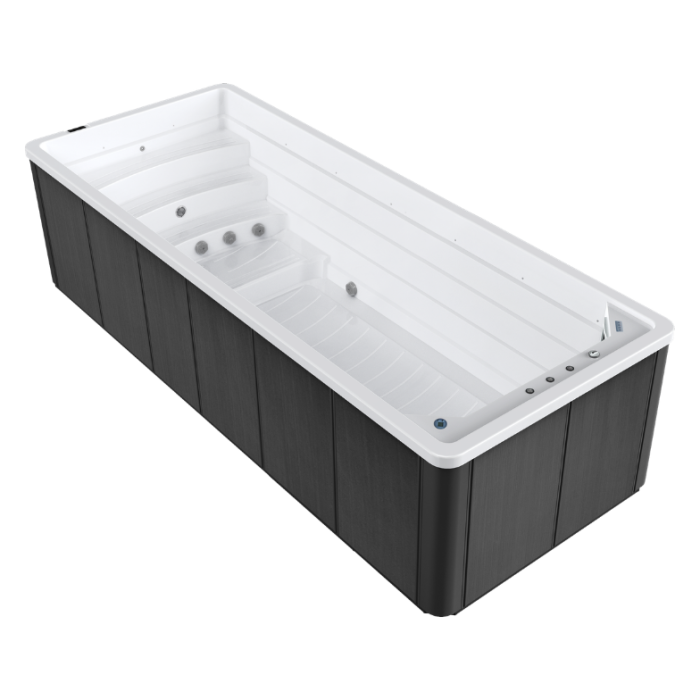 Swim spa pool with no seats 6 meters long