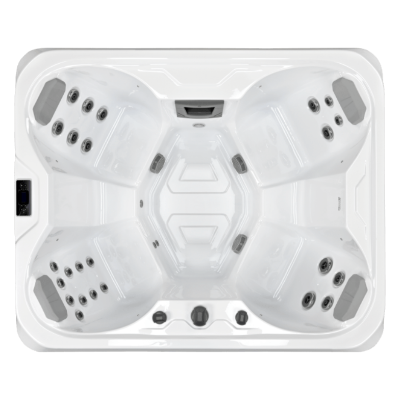 Nova 130 White OH 4 Person Compact Family Hot Tub